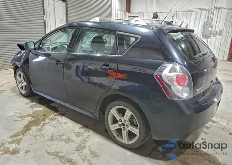 2009 Pontiac Vibe z USA, uszkodzony, nr VIN 5Y2SP67009Z426549